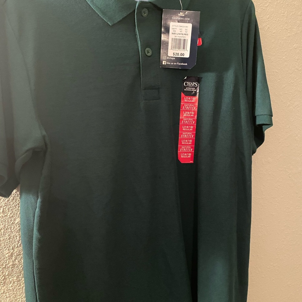 CHAPS Short Sleeve Shirt Boys/LG